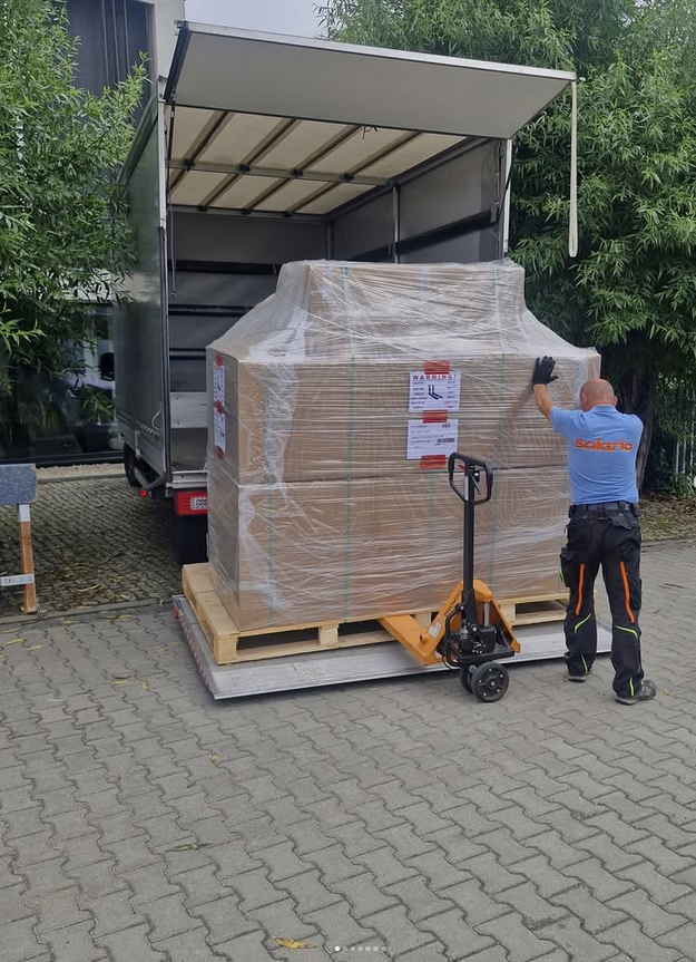 Rozładunek solariów